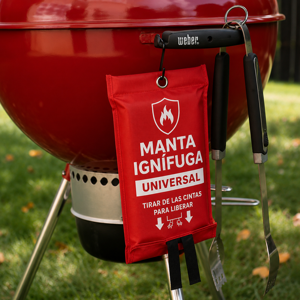 FireShield™ | Manta Ignífuga de Emergencia