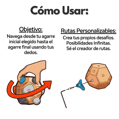 Crux Cube™ - Bloque de Escalada 3D